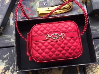 【534950 0U13C 6433】 GUCCI グッチ バッグ スーパーコピー ラミネート レザー ミニバッグ レディース ショルダーバッグ 3色選択可 レッド