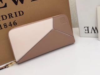 【121N30.301】 LOEWE ロエベ パズル 長財布 スーパーコピー Puzzle ジップアラウンドウォレット レディース ラウンドファスナー財布 10色可選択