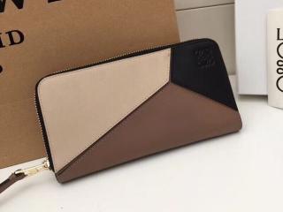 【121N30.304】 LOEWE ロエベ パズル 長財布 コピー Puzzle ジップアラウンドウォレット レディース ラウンドファスナー財布 10色可選択
