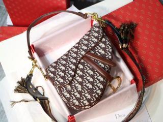 【M0446CTZQ_M976】 DIOR ディオール バッグ スーパーコピー ディオール オブリーク “SADDLE” バッグ レディース ハンドバッグ 4色可選択