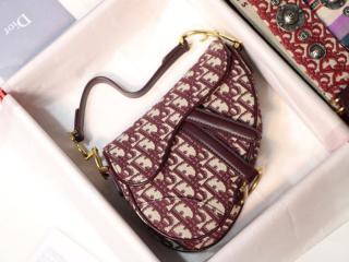 【M0447CTZQ_M974】 DIOR ディオール バッグ スーパーコピー ディオール オブリーク “SADDLE” ミニバッグ レディース ハンドバッグ 4色可選択