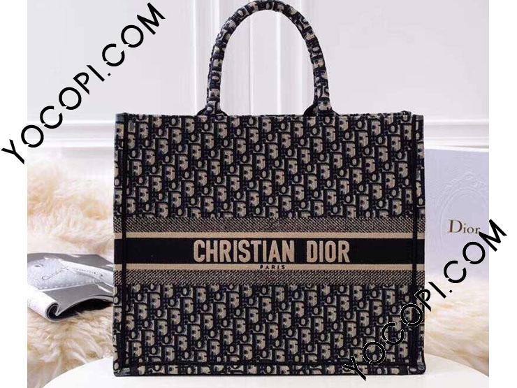 M1286ZRIW_M928】 DIOR ディオール バッグ コピー 刺繍入りキャンバス