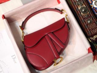 【M0447CWGH_M41R】 DIOR ディオール バッグ スーパーコピー カーフスキン “SADDLE” ミニバッグ レディース ショルダーバッグ 4色可選択