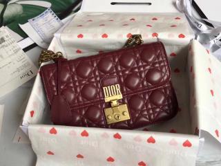 【M5818CNMJ_M902】 DIOR ディオール バッグ コピー ラムスキン DIORADDICT フラップバッグ レディース ショルダーバッグ 8色可選択
