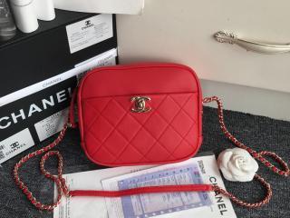 【AS0137 Y84157 CH652】 CHANEL シャネル バッグ スーパーコピー ラムスキン カメラ ケース レディース ショルダーバッグ 4色可選択