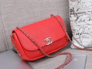 【AS0138 Y84157 CH610】 CHANEL シャネル バッグ コピー ラムスキン フラップ バッグ レディース ショルダーバッグ 2色可選択 レッド