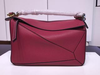 【322.30.S20-0010097871-4】 LOEWE ロエベ パズル バッグ コピー Puzzle パズルバッグ Soft Grained Calf/Calf レディース ショルダーバッグ 4色可選択