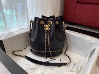 【AS0373 B00237 94305】 CHANEL シャネル バッグ スーパーコピー ラムスキン & グレインド カーフスキン ハンドバッグ レディース ショルダーバッグ 4色可選択 ブラック