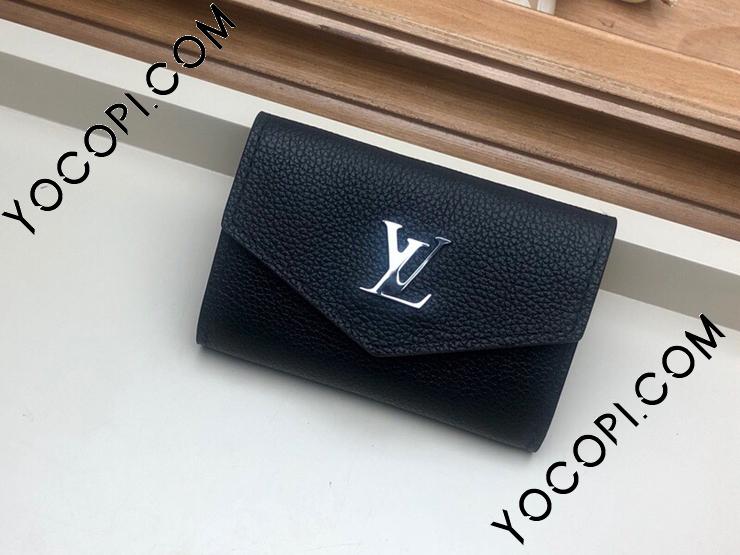 Louis Vuitton ポルトフォイユ ロックミニ M63921 三つ折財布（美品 