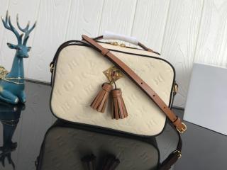 【M44593】 LOUIS VUITTON ルイヴィトン モノグラム・アンプラント バッグ スーパーコピー サントンジュ レディース ショルダーバッグ 3色可選択 Crème Caramel