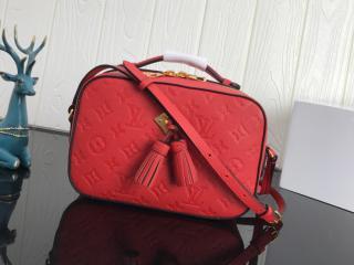 【M44606】 LOUIS VUITTON ルイヴィトン モノグラム・アンプラント バッグ スーパーコピー サントンジュ レディース ショルダーバッグ 3色可選択 スカーレット