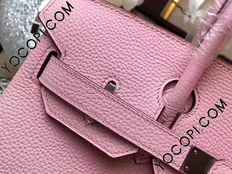 【HERMES】エルメス☆入手困難シルバー金具☆人気カラーのさくらピンク☆ 楽天市場】エルメス バーキン25 ローズサクラ スイフト シルバー