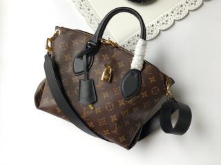 【M44351】 LOUIS VUITTON ルイヴィトン モノグラム バッグ コピー フラワー・ジップド トート BB ハンドバッグ レディース ショルダーバッグ 3色可選択 ノワール