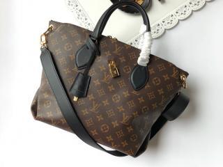 【M44347】 LOUIS VUITTON ルイヴィトン モノグラム バッグ スーパーコピー フラワー・ジップド トート MM ハンドバッグ レディース ショルダーバッグ 3色可選択 ノワール
