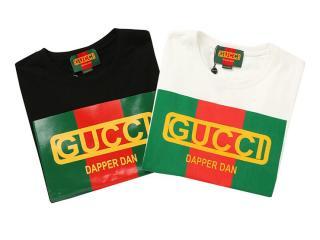 グッチ春夏新作★ロゴ入半袖Tシャツ　GUCCIシャツレディースブランド