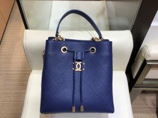 【AS0310 B00170 CH733】 CHANEL シャネル バッグ コピー ハンドバッグ レディース ショルダーバッグ ゴールド金具 4色可選択 ブルー