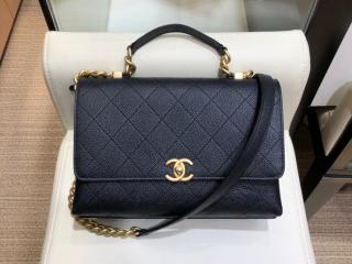 【AS0305 B00170 94305】 CHANEL シャネル バッグ コピー グレインド カーフスキン フラップ バッグ レディース ショルダーバッグ 3色可選択 ブラック
