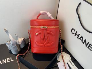 【AS0323 CH733】 CHANEL シャネル バッグ スーパーコピー ラムスキン ヴァニティー ケース レディース ショルダーバッグ 3色可選択