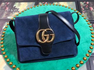 【550126 0YNAG 4163】 GUCCI グッチ バッグ コピー 〔アリー〕 Arli ミディアム レディース ショルダーバッグ 3色可選択 ダークブルー