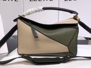【322.30JS20-0010298314】 LOEWE ロエベ パズル バッグ コピー Puzzle バッグ バーシティーブルーマルチトーン レディース ショルダーバッグ 9色可選択