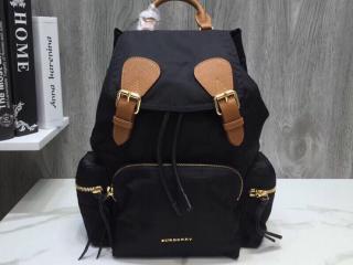 【40148791】 BURBERRY バーバリー バッグ スーパーコピー バーバリー ラージ リュックサック レディース ショルダーバッグ イン テクニカルナイロン＆レザー