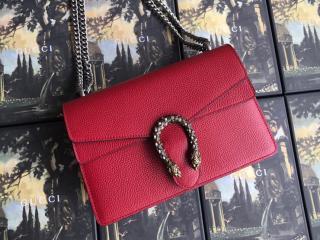 【400249 CAOGX 8990】 GUCCI グッチ バッグ スーパーコピー 〔ディオニュソス〕 Dionysus スモール レディース ショルダーバッグ レッド レザー