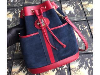 【553961 0Y4EX 4065】 GUCCI グッチ バッグ スーパーコピー 〔ラジャ〕Rajah ミディアム バケットバッグ レディース ショルダーバッグ 2色可選択 ブルー