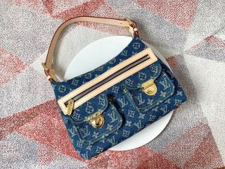 【M95050】 LOUIS VUITTON ルイヴィトン モノグラム・デニム バッグ スーパーコピー ハンドバッグ レディース ショルダーバッグ
