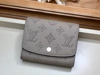 【M62542】 LOUIS VUITTON ルイヴィトン マヒナ 財布 スーパーコピー ポルトフォイユ・イリス コンパクト レディース 二つ折り財布 4色可選択 ガレ