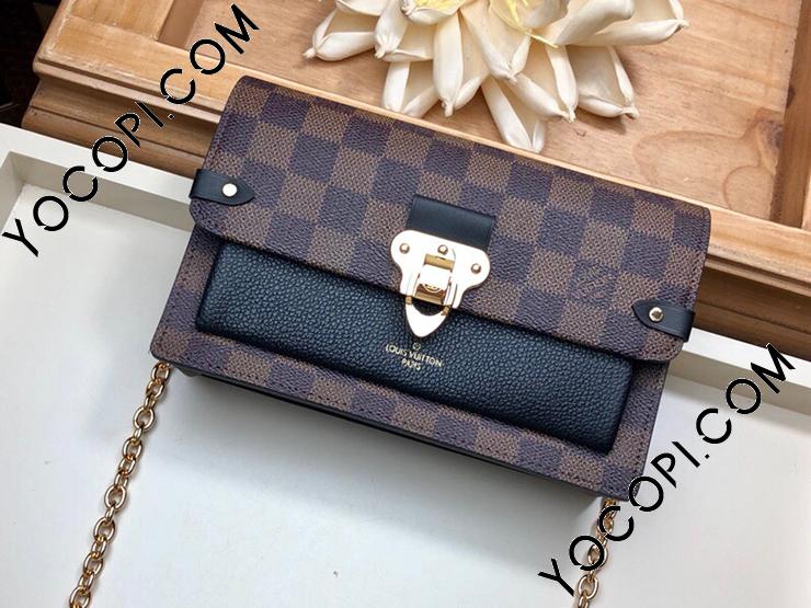 Louis Vuitton ルイヴィトン 財布 ダミエ・エベヌ ポルトビエ