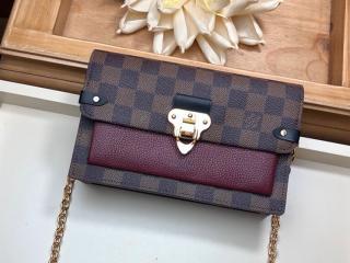 N60221】 LOUIS VUITTON ルイヴィトン ダミエ・エベヌ 財布