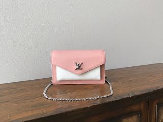 【M63980】 LOUIS VUITTON ルイヴィトン バッグ スーパーコピー ポシェット・ロックミーチェーン レディース ショルダーバッグ ローズバレーブロンマイトノワール