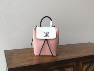 【M53195】 LOUIS VUITTON ルイヴィトン バッグ スーパーコピー ロックミー・バックパック MINI レディース バックパック ローズバレーブロンマイトノワール