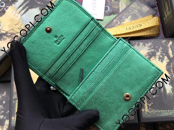 536353 0U1NC 3804】 GUCCI グッチ 財布 コピー ラミネートレザー 