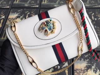 【570145 0OLKX 8609】 GUCCI グッチ バッグ スーパーコピー Rajah 〔ラジャ〕スモール ショルダーバッグ レディース バッグ 3色可選択 ホワイト