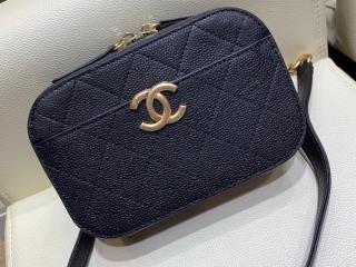 【AS0311 B00170 94305】 CHANEL シャネル バッグ スーパーコピー グレインド カーフスキン ウエスト バッグ レディース ショルダーバッグ 2色可選択 ブラック