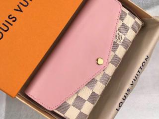 【N60232】 LOUIS VUITTON ルイヴィトン ダミエ・アズール 長財布 スーパーコピー ポルトフォイユ・サラ レディース 二つ折り財布