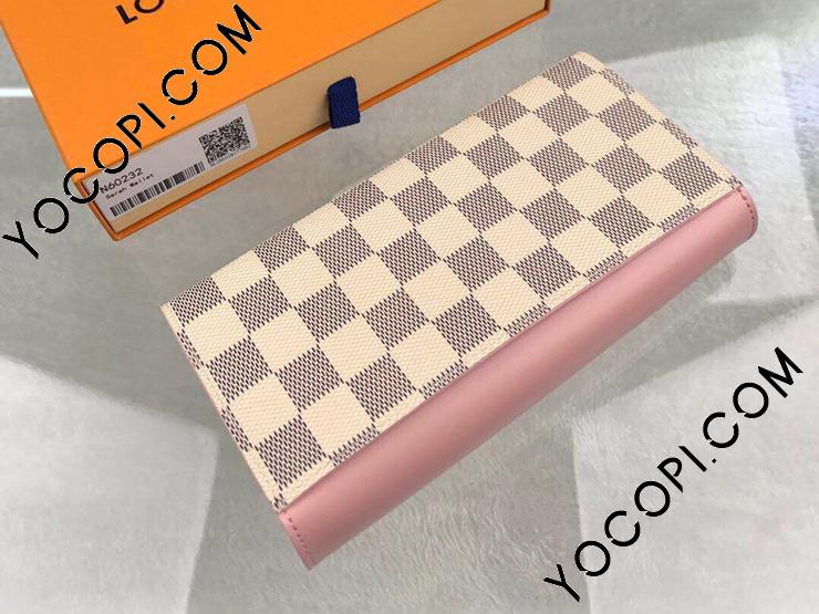N60232】 LOUIS VUITTON ルイヴィトン ダミエ・アズール 長財布