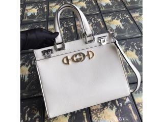 【569712 1B90X 9022】 GUCCI グッチ バッグ コピー 〔グッチ ズゥミ〕スモール トップハンドルバッグ レディース ショルダーバッグ 6色可選択 ホワイト