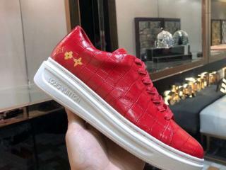 1A4OXY ルイヴィトン ビバリーヒルズ・ライン スニーカー