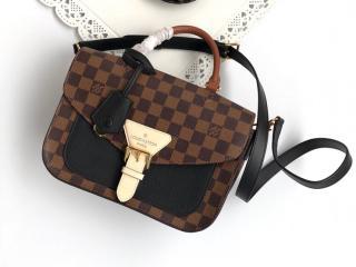 【N40146】 LOUIS VUITTON ルイヴィトン ダミエ･エベヌ バッグ スーパーコピー クロスボディ PM ハンドバッグ レディース ショルダーバッグ 3色可選択 ノワール