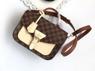 【N40148】 LOUIS VUITTON ルイヴィトン ダミエ･エベヌ バッグ コピー クロスボディ PM ハンドバッグ レディース ショルダーバッグ 3色可選択 クレーム