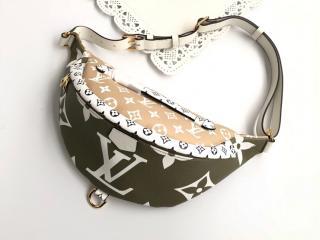 【M44611】 LOUIS VUITTON ルイヴィトン モノグラム バッグ コピー バムバッグ レディース ショルダーバッグ カーキ