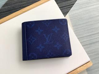 【M30299】 LOUIS VUITTON ルイヴィトン モノグラム 財布 スーパーコピー ポルトフォイユ・ミュルティプル メンズ 二つ折り財布 2色可選択 コバルト