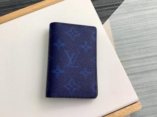 【M30301】 LOUIS VUITTON ルイヴィトン タイガ 財布 コピー オーガナイザー・ドゥ ポッシュ モノグラム メンズ 二つ折り財布 3色可選択 コバルト