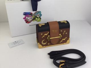 【PR3201-3-S】 PRADA プラダ バッグ コピー S級品 カイエ レディース ショルダーバッグ ゴールド金具 4色可選択