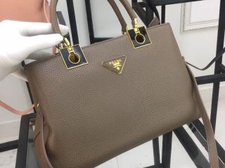 【PR2805-1-S】 PRADA プラダ バッグ コピー S級品 ハンドバッグ レディース ショルダーバッグ ゴールド金具 3色可選択