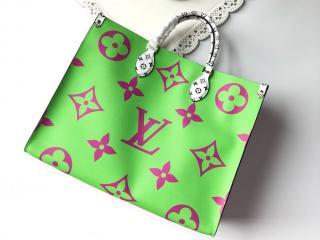 【M44570】 LOUIS VUITTON ルイヴィトン モノグラム バッグ スーパーコピー オンザゴー トートバッグ レディース ショルダーバッグ 3色可選択 ヴェール