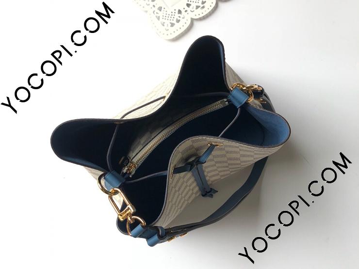 RFID 正規品 ルイヴィトン ネオノエ ダミエ アズール ルイヴィトン N40344 ネオ ノエ 2way ショルダーバッグの買取