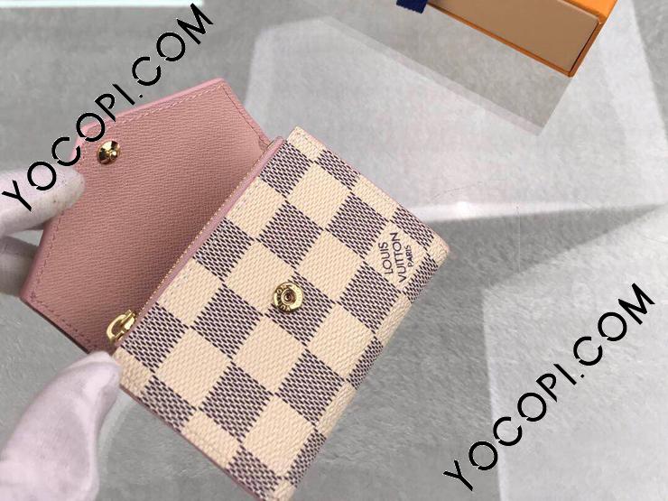 N60168】 LOUIS VUITTON ルイヴィトン ダミエ・アズール 財布 スーパー